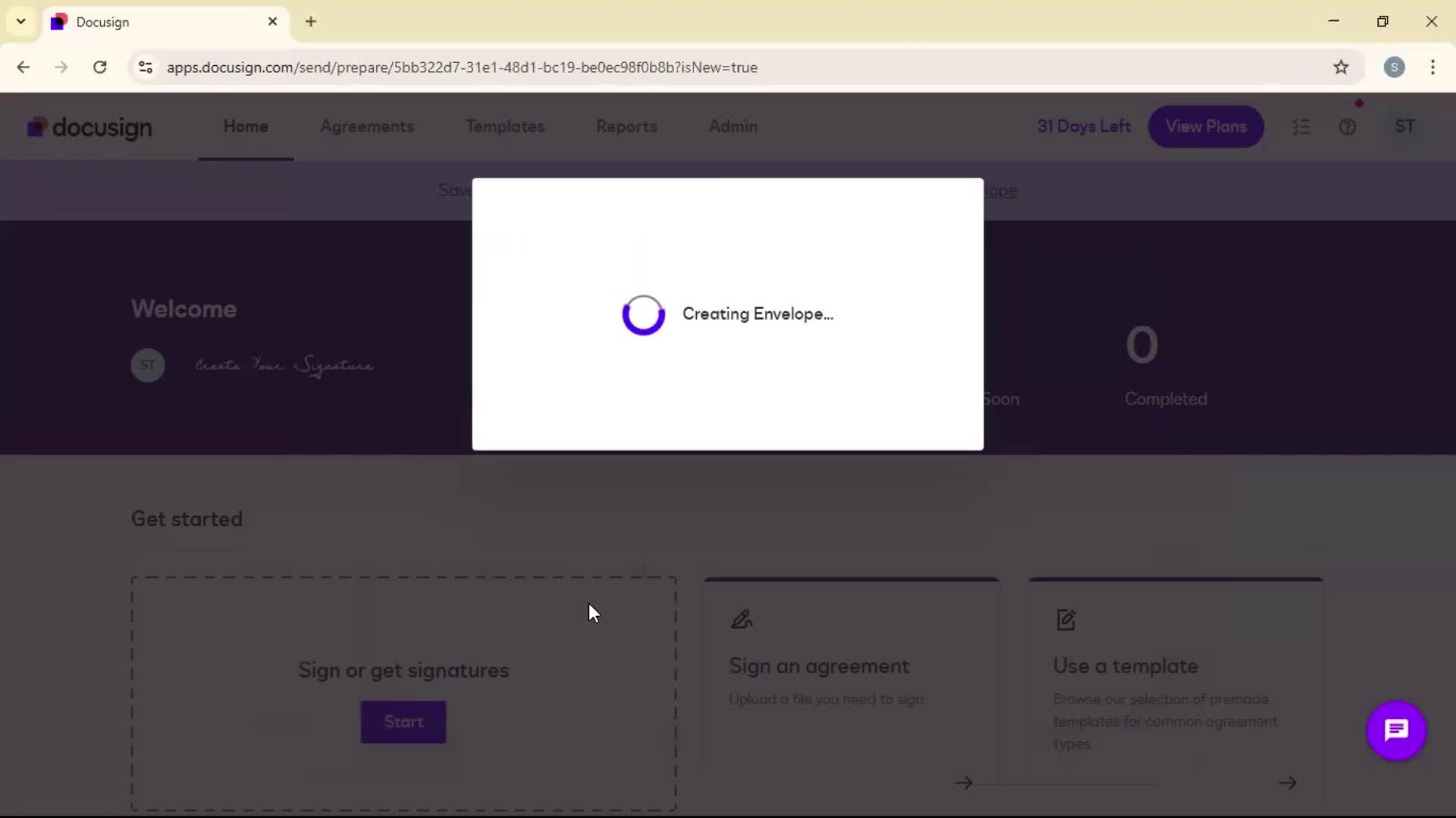 Onboarding screenshot