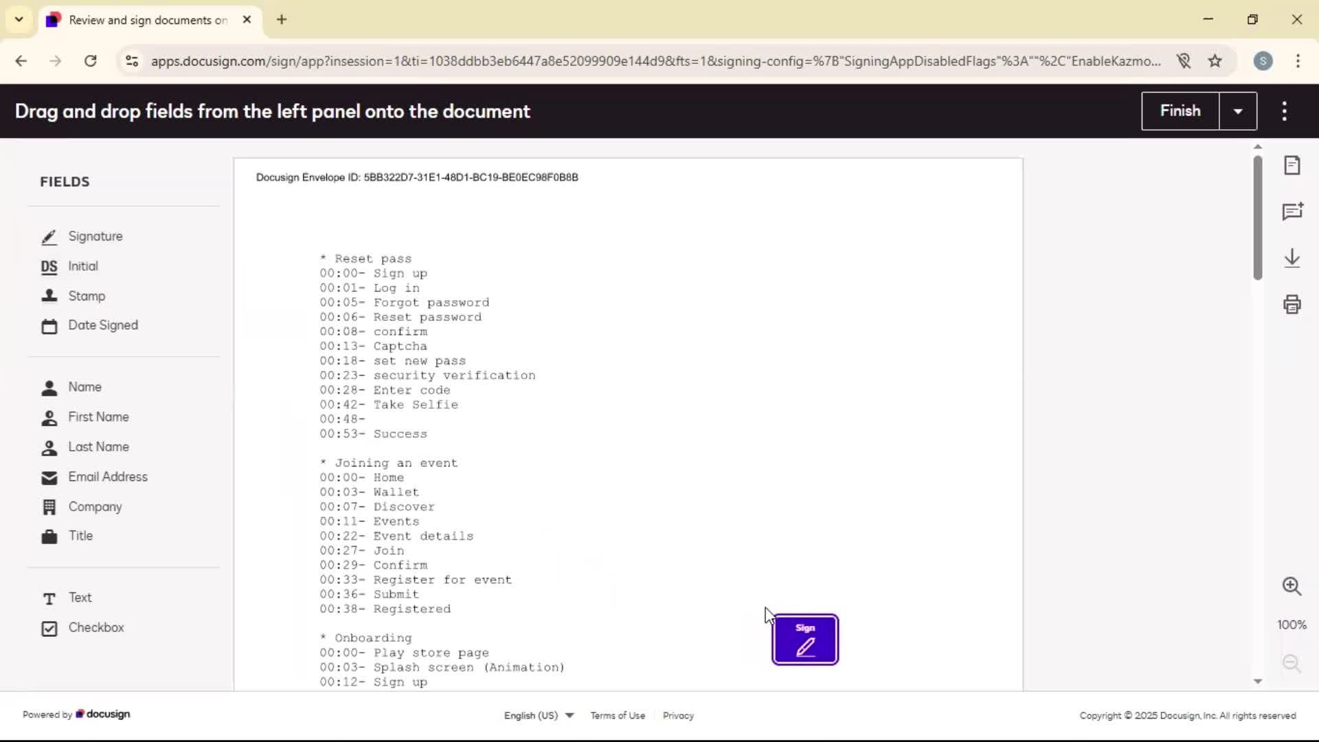 Onboarding on Docusign video thumbnail