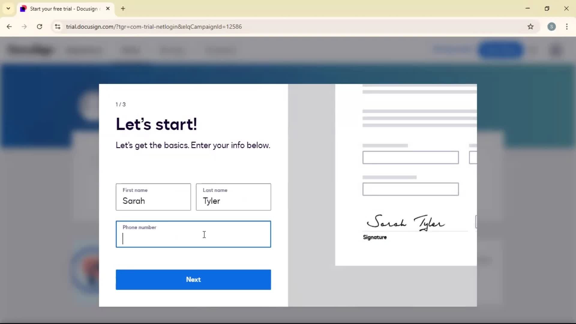 Onboarding on Docusign video thumbnail