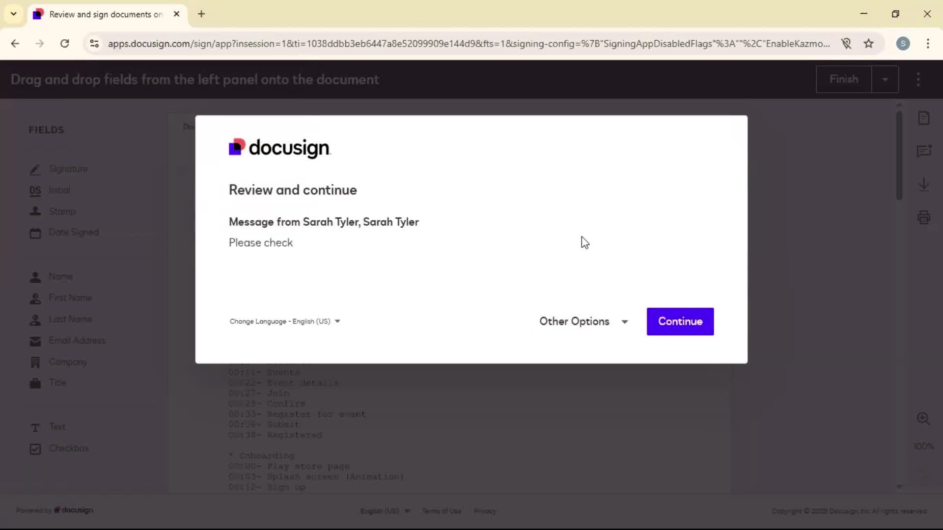 Onboarding on Docusign video thumbnail