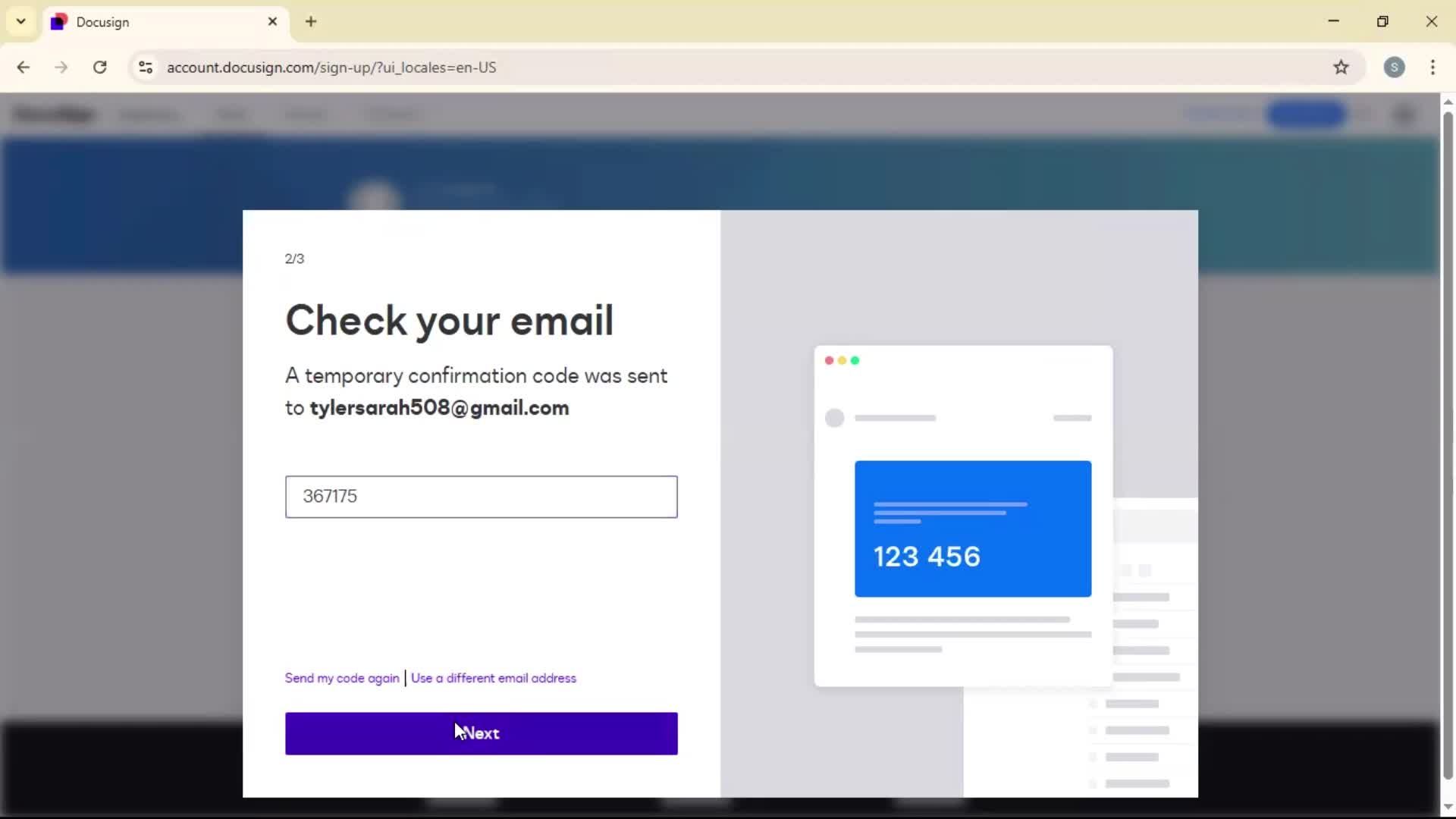 Onboarding screenshot