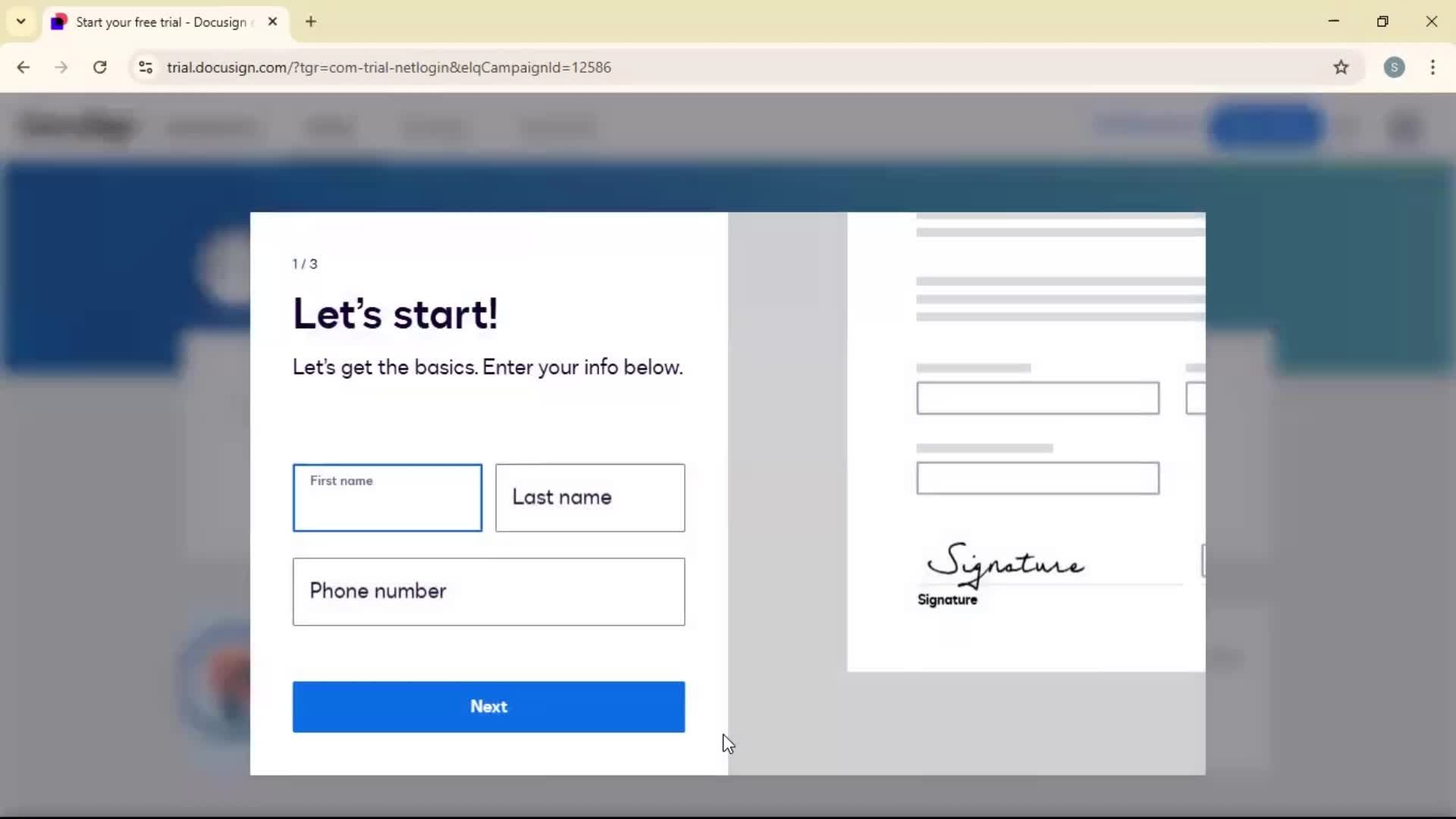 Onboarding on Docusign video thumbnail