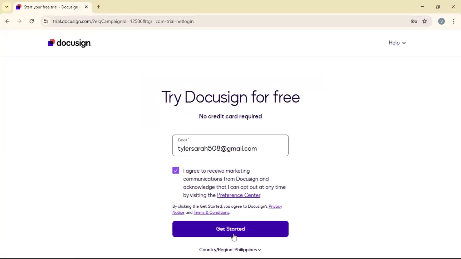 Onboarding screenshot