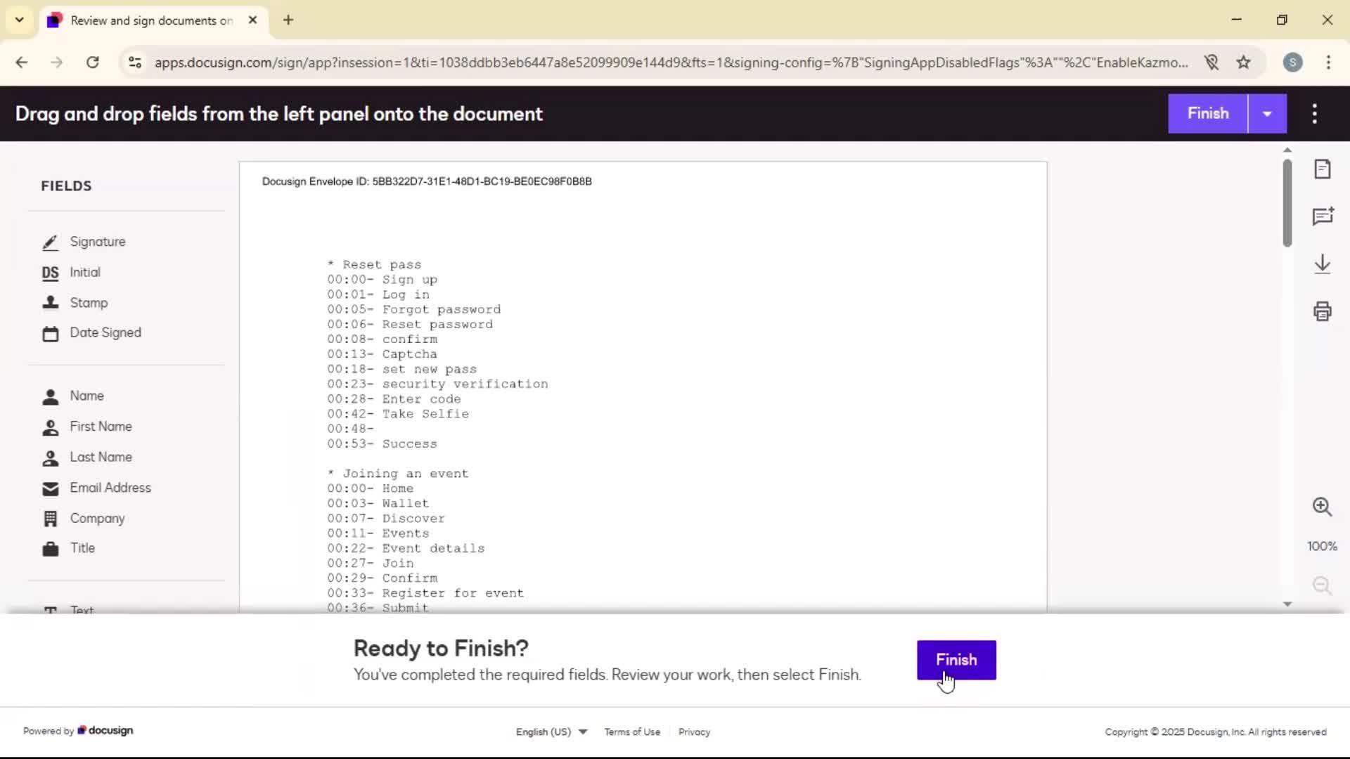 Onboarding screenshot