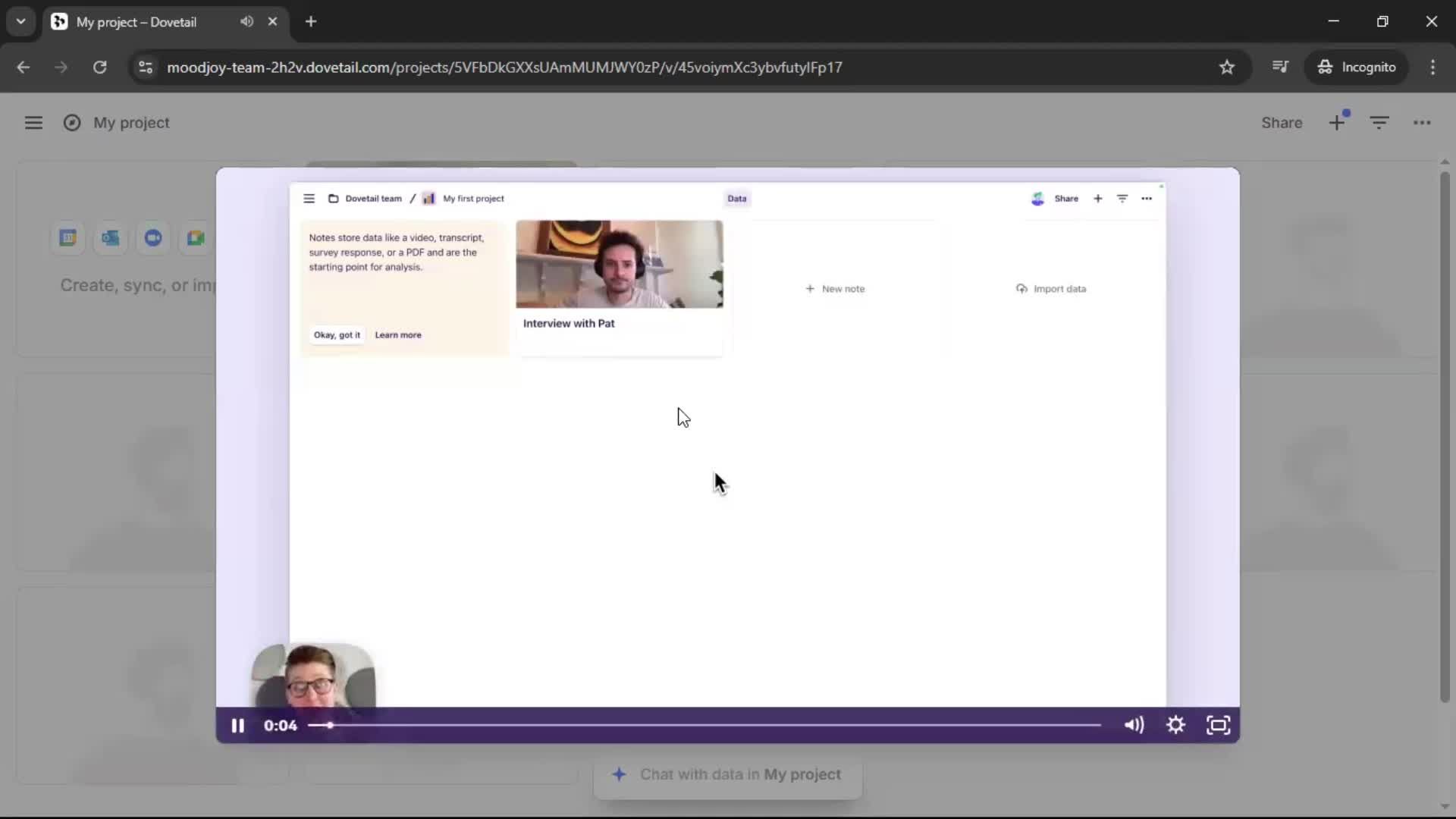 Onboarding screenshot