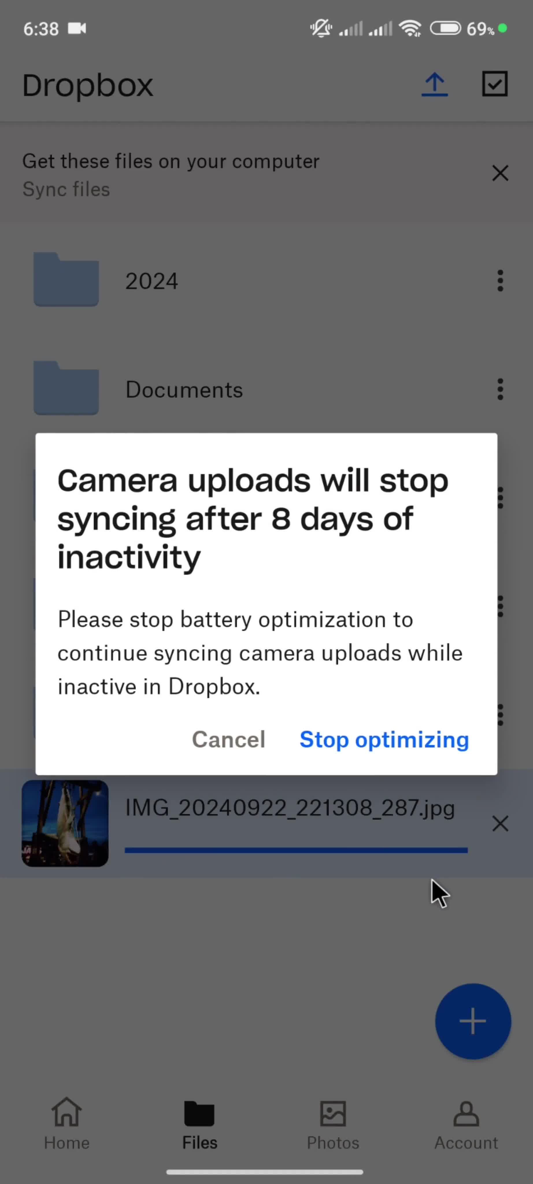 Onboarding screenshot