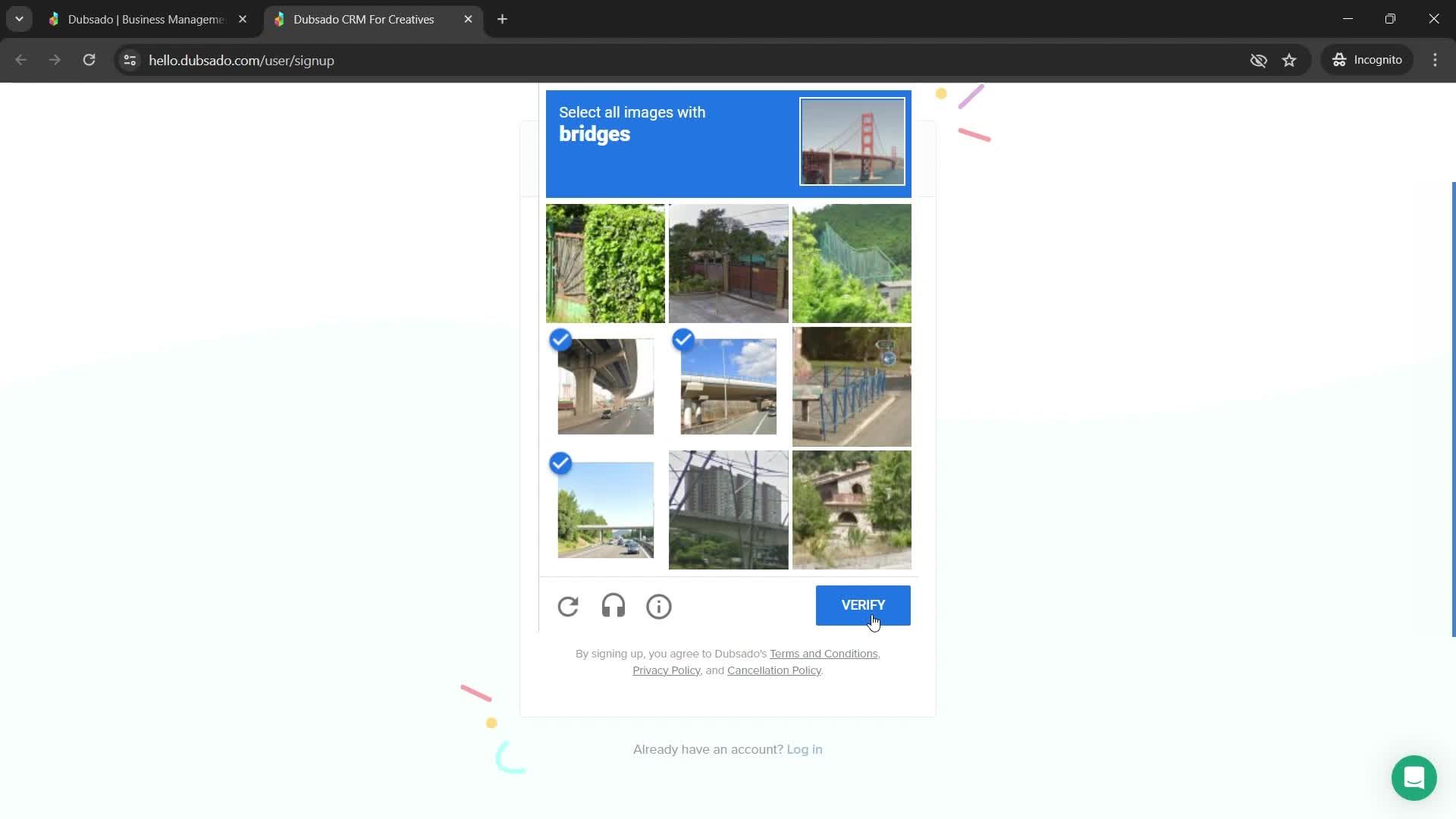 Onboarding screenshot