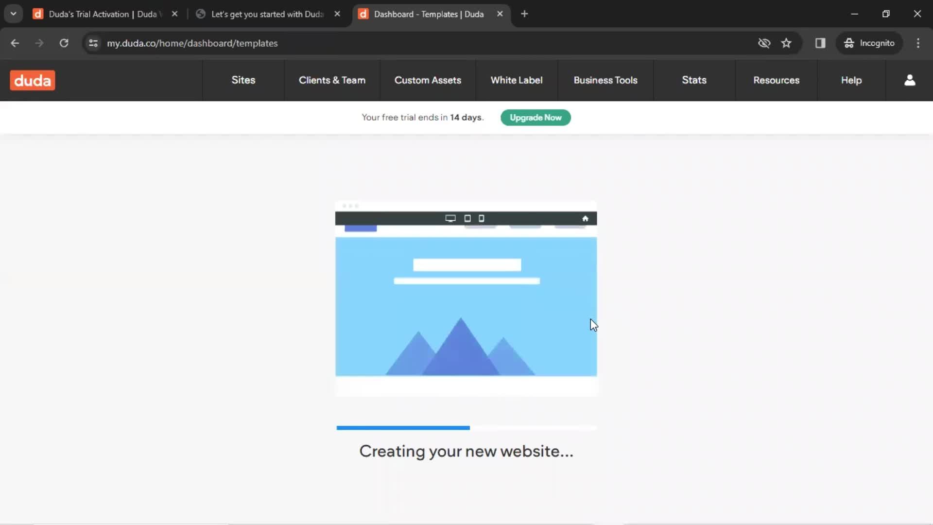 Onboarding screenshot