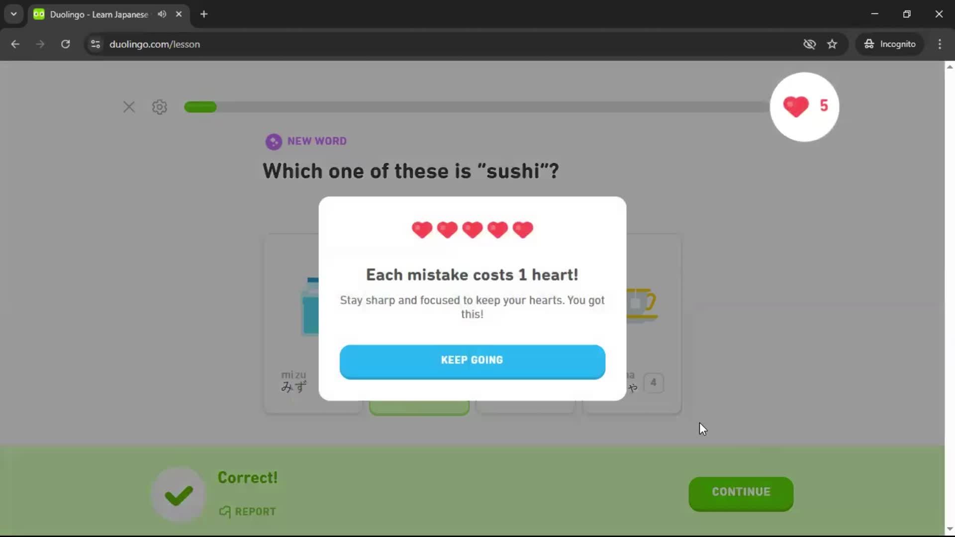 Onboarding screenshot