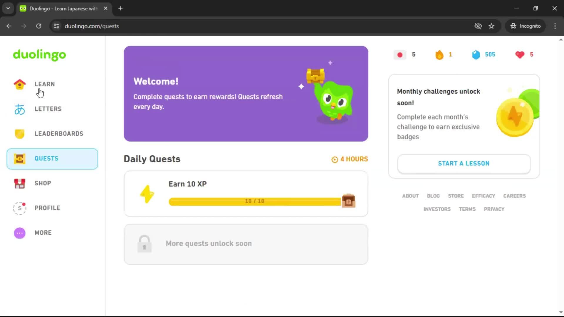 Onboarding screenshot
