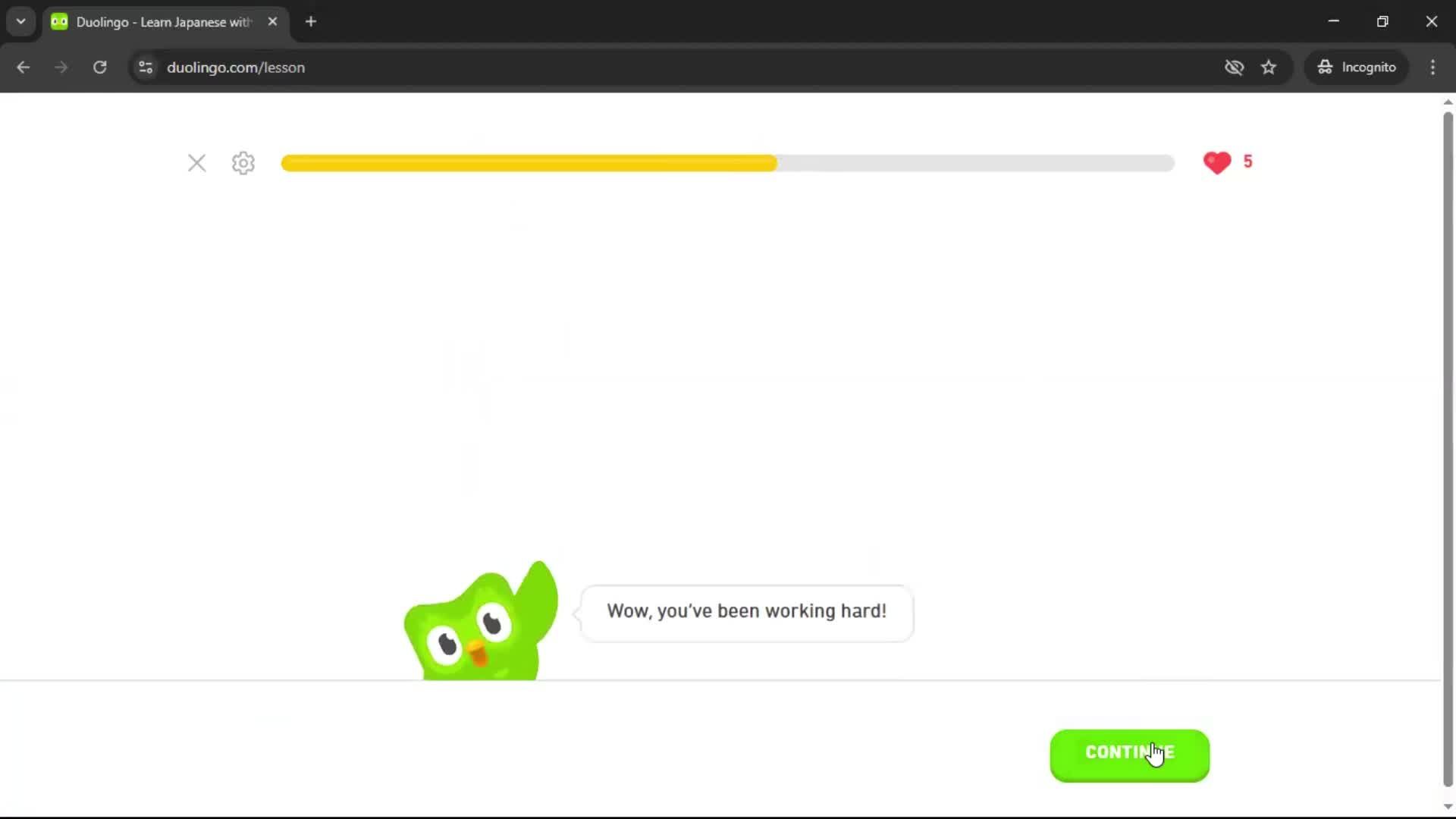 Onboarding screenshot