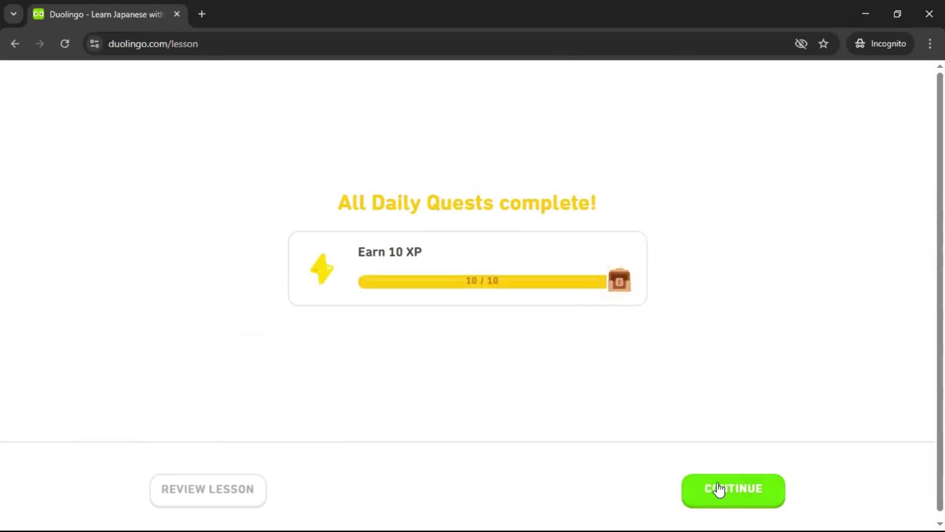 Onboarding screenshot