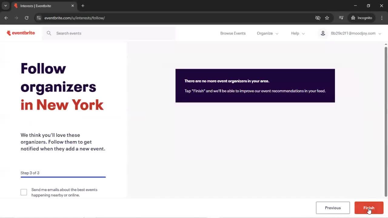 Onboarding screenshot