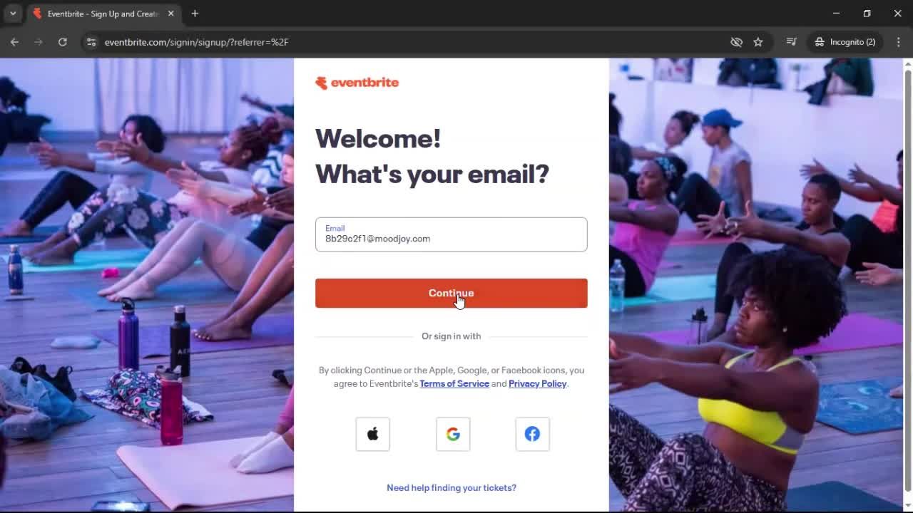 Onboarding screenshot