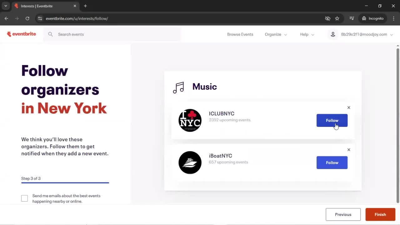 Onboarding screenshot