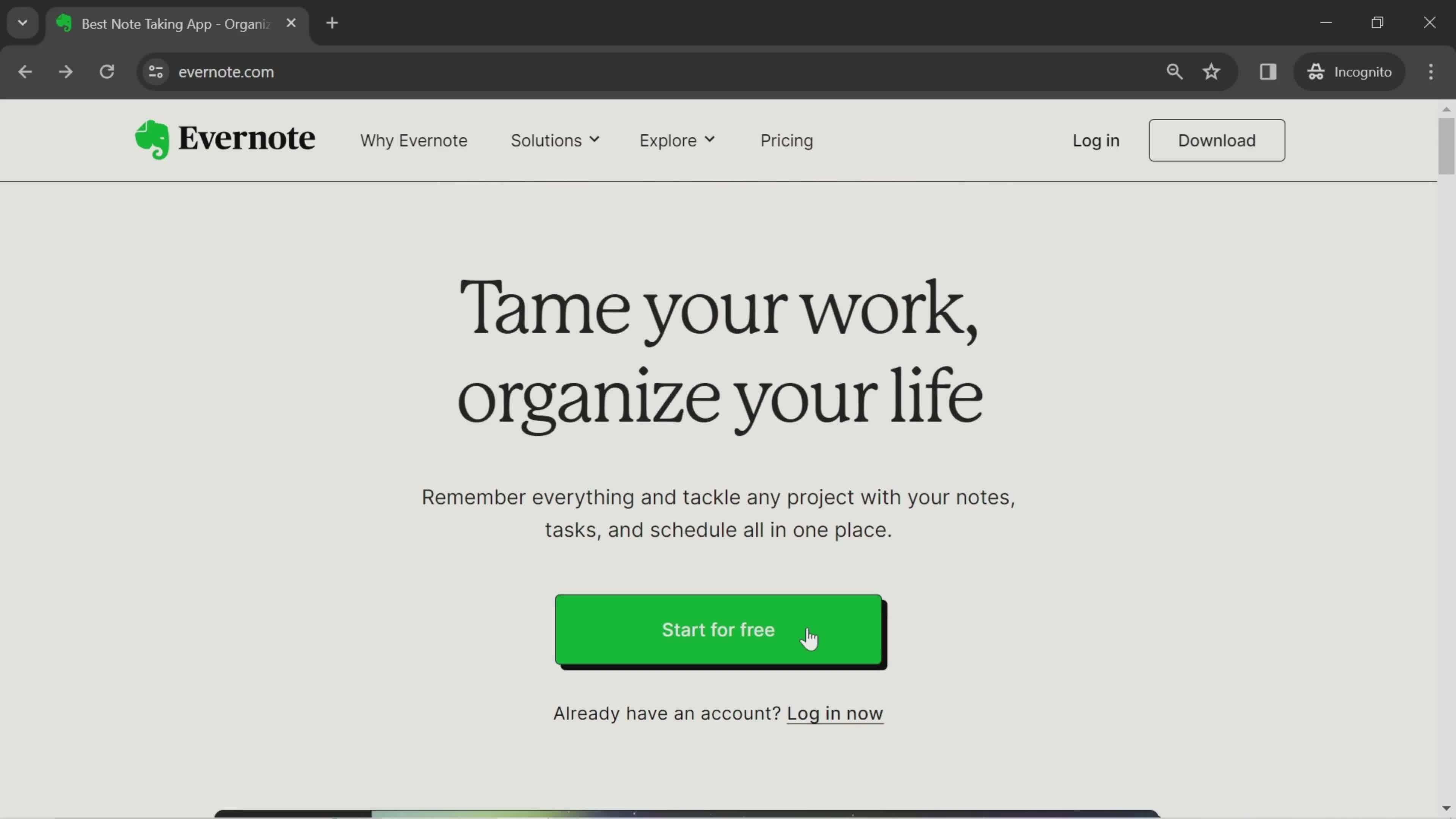 Onboarding screenshot