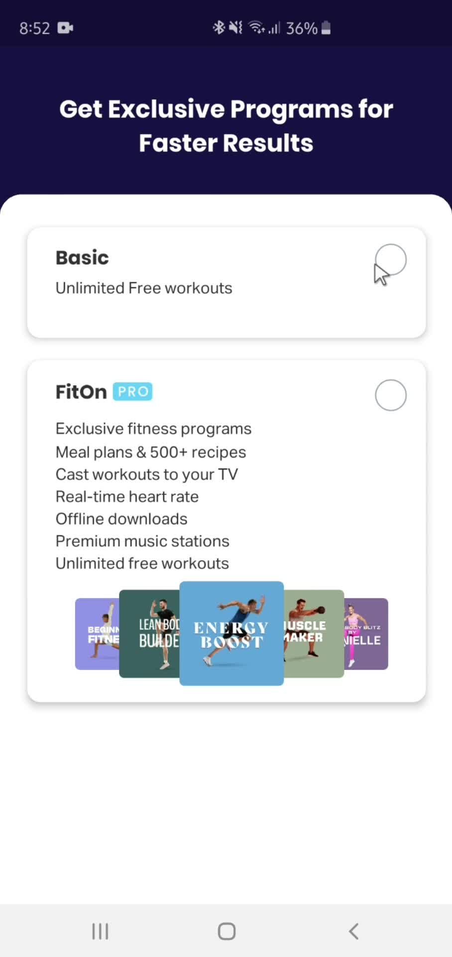 Onboarding on FitOn video thumbnail