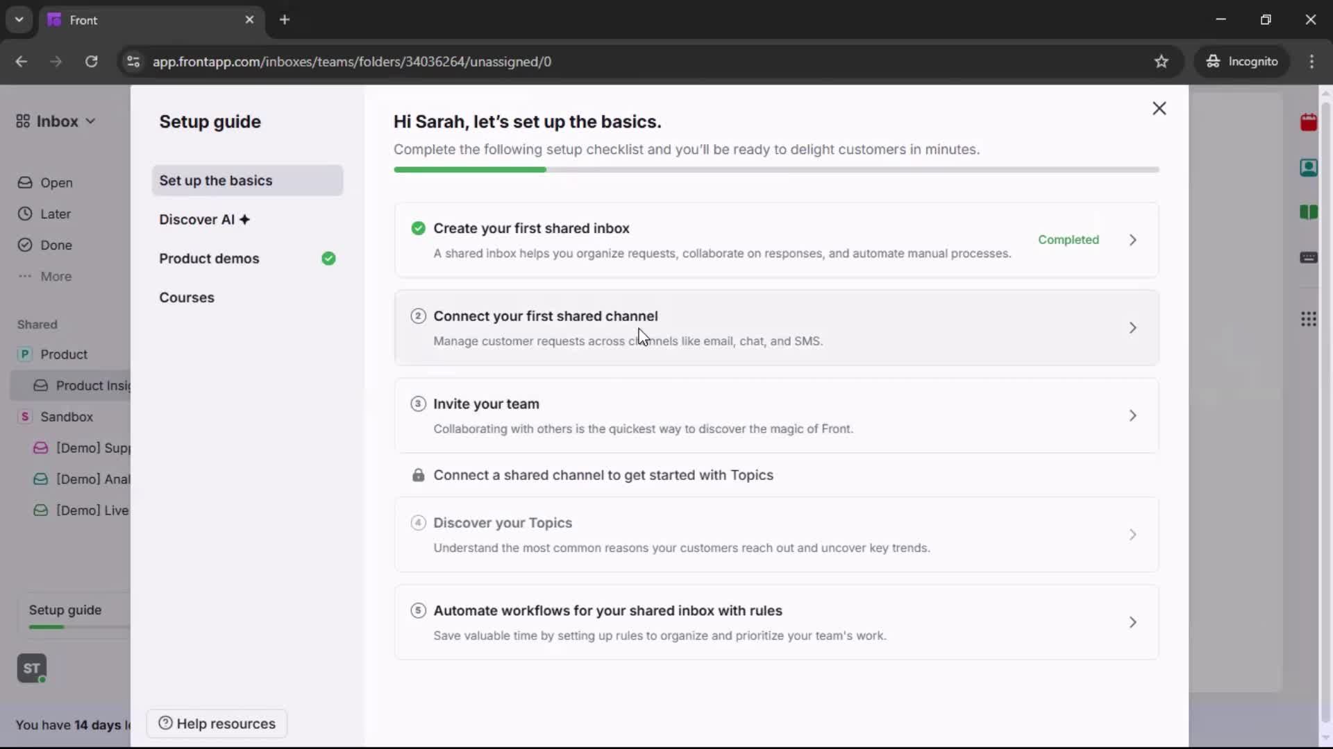 Onboarding screenshot