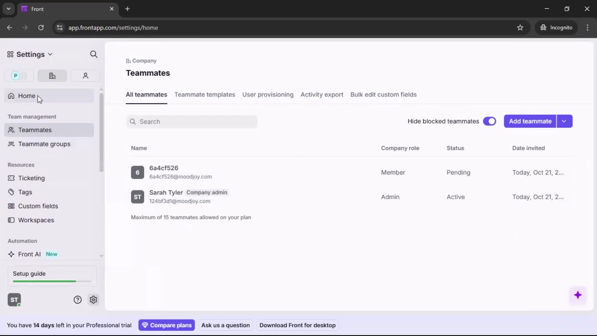 Onboarding screenshot