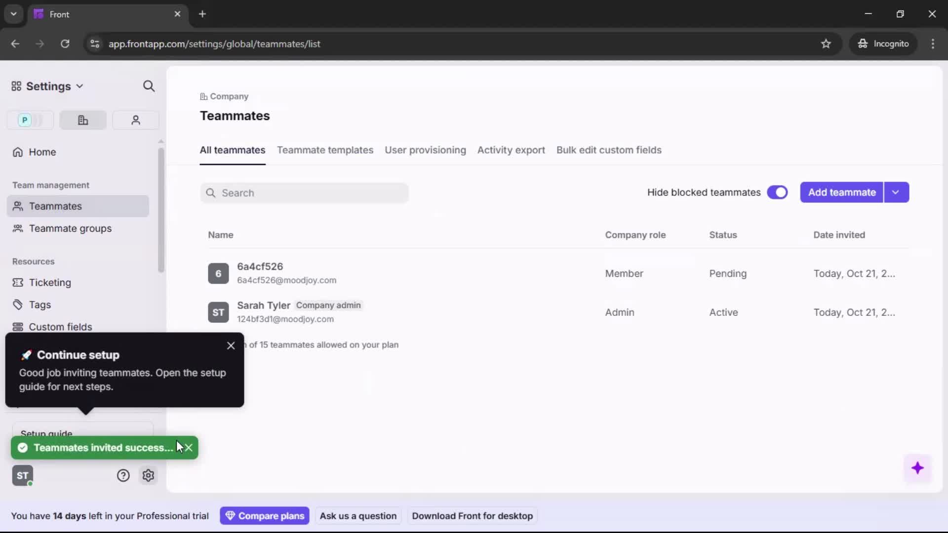 Onboarding screenshot