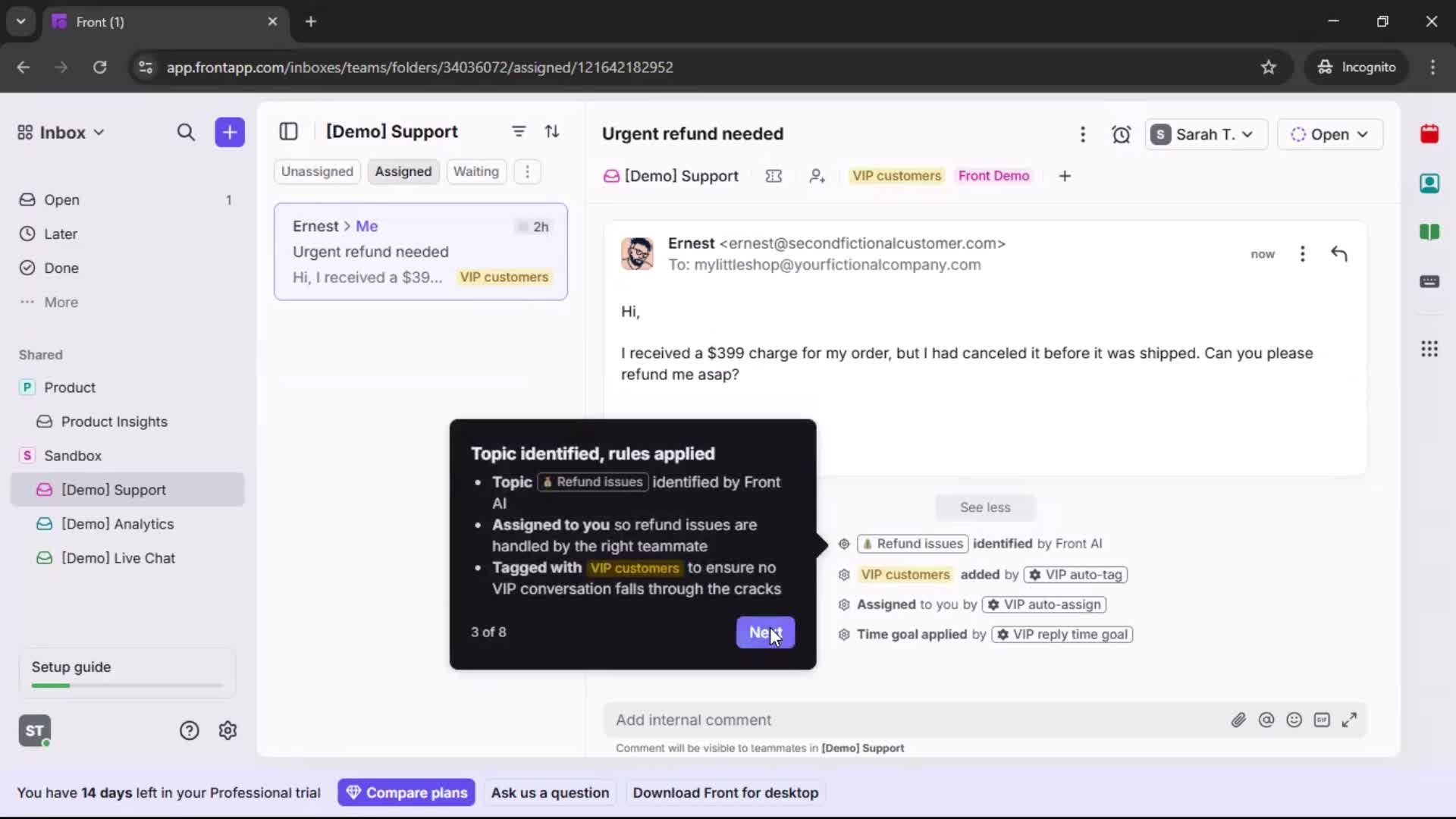 Onboarding screenshot