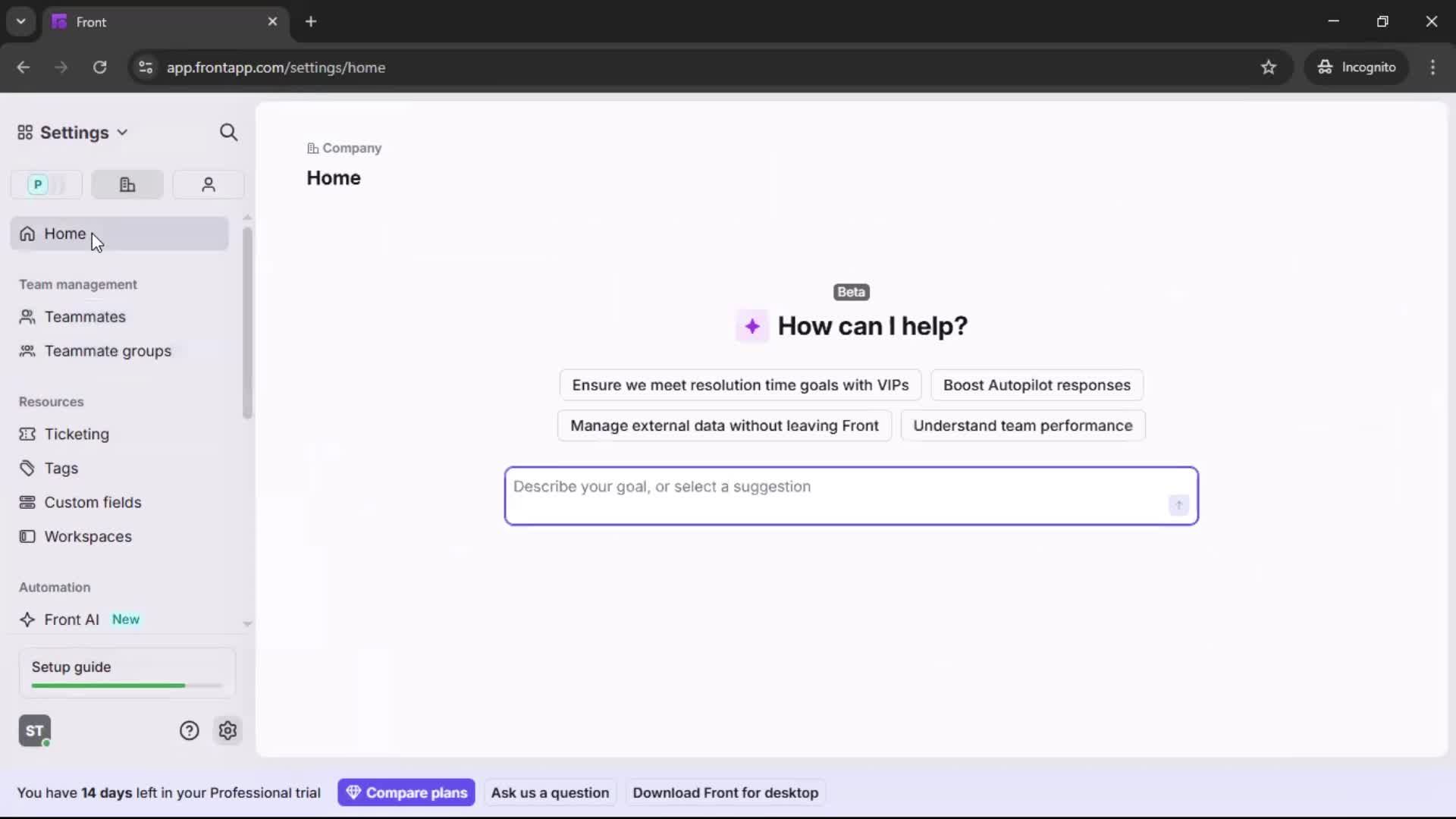 Onboarding screenshot