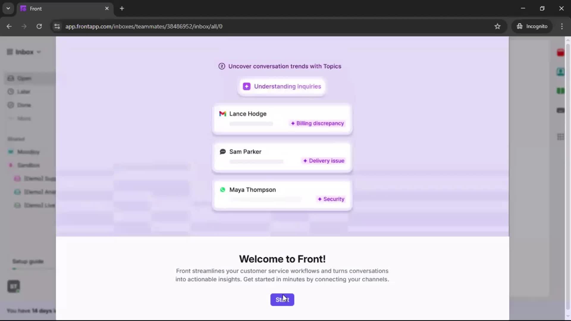 Onboarding screenshot