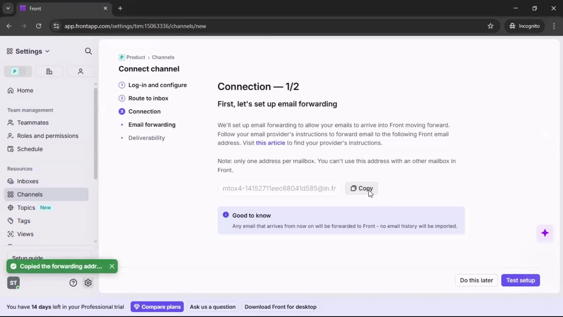 Onboarding screenshot