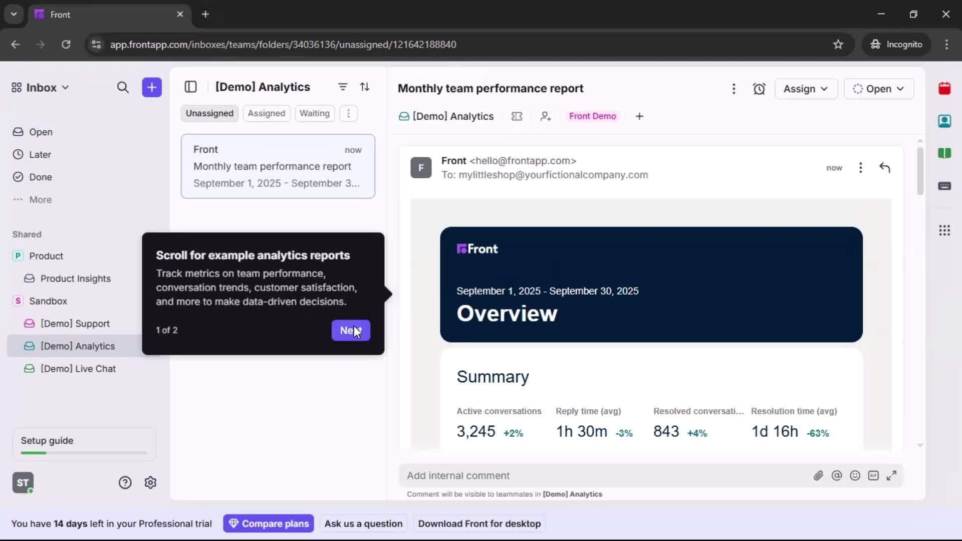Onboarding screenshot