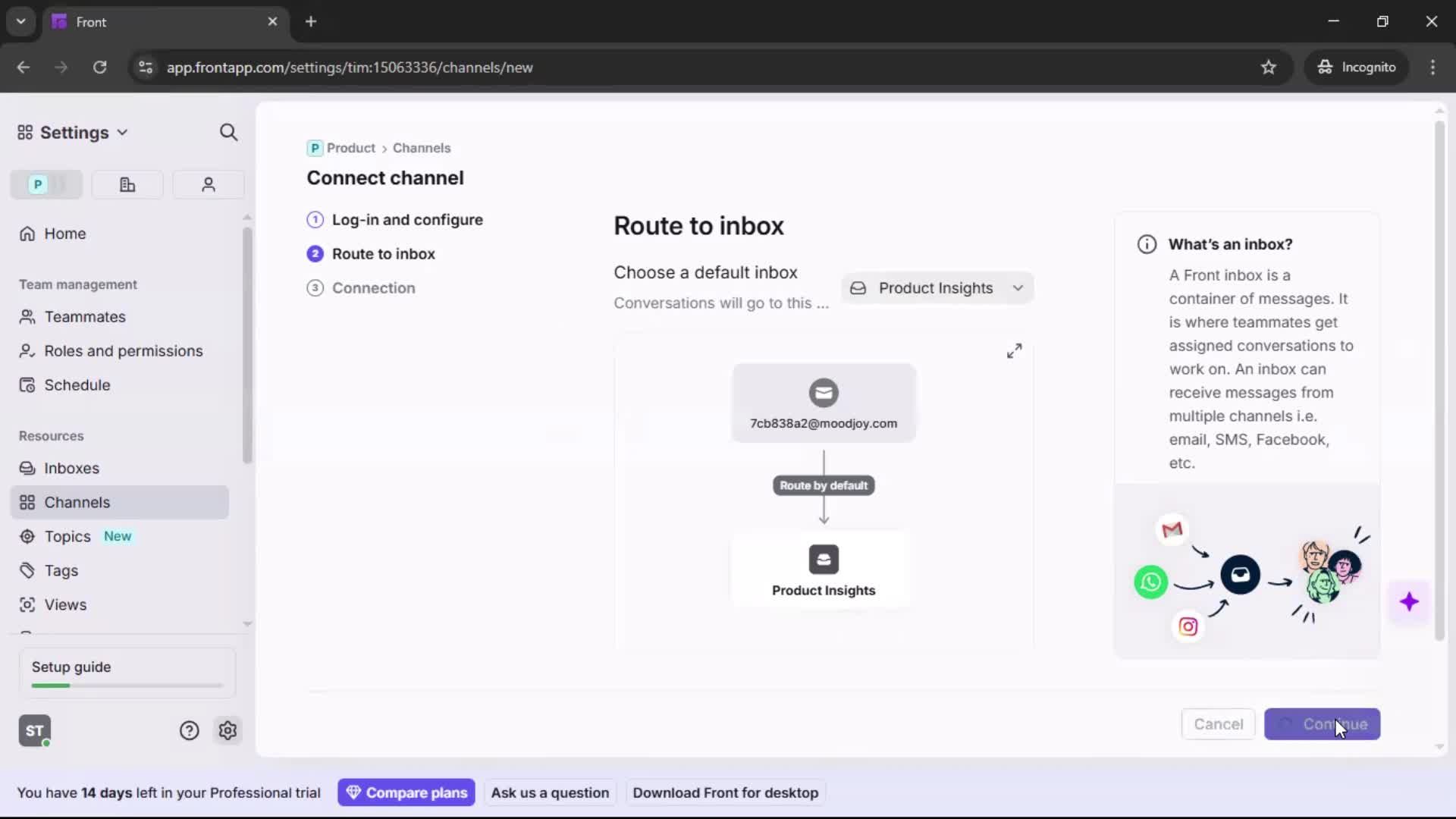 Onboarding screenshot