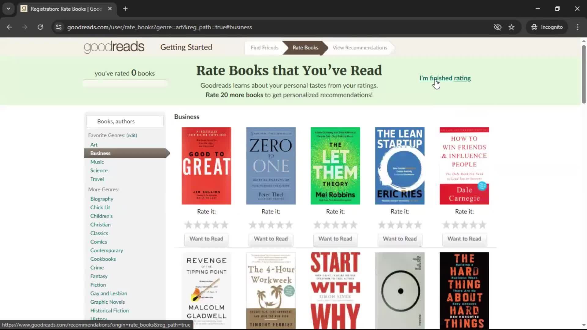 Onboarding screenshot