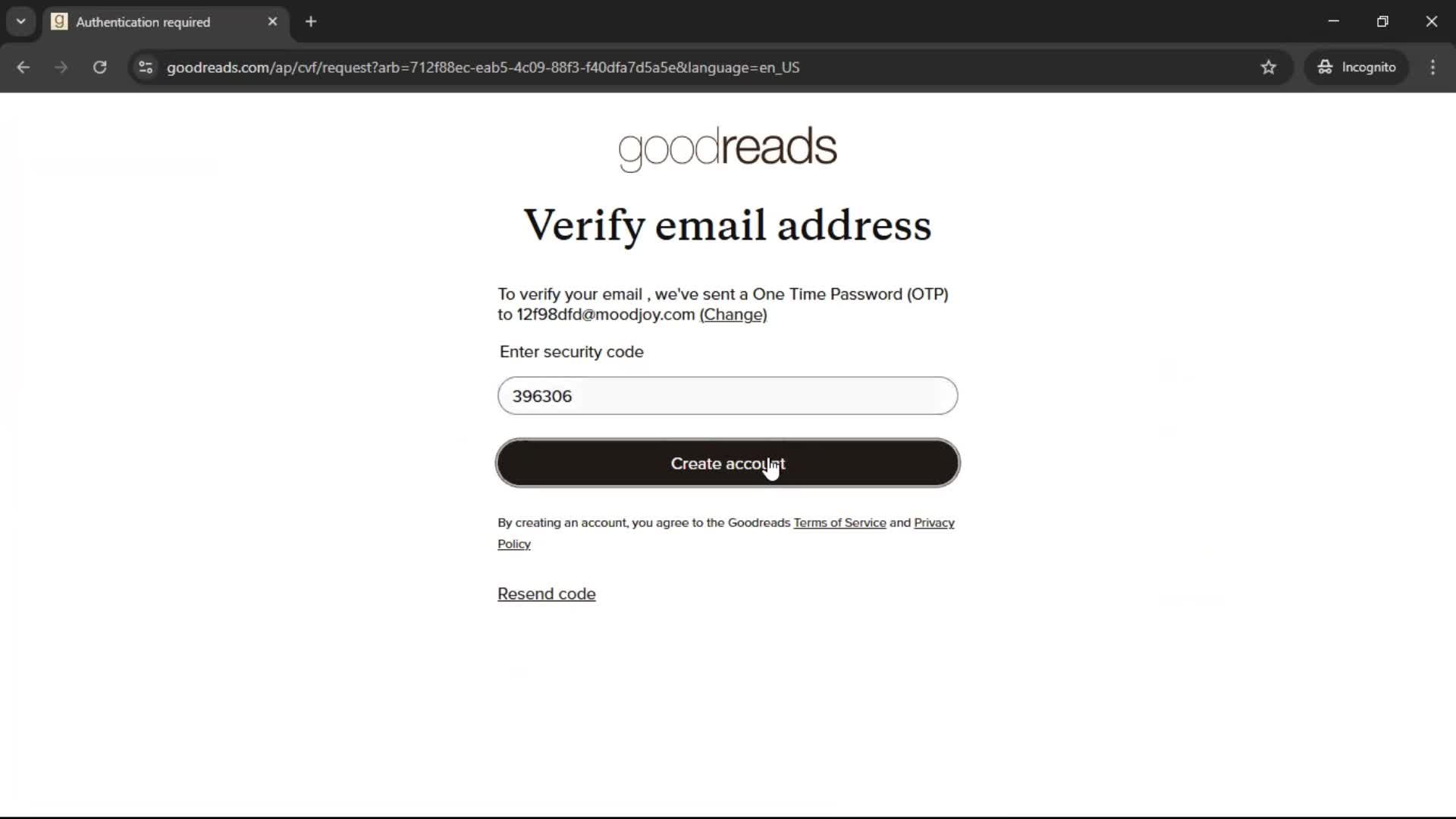 Onboarding screenshot