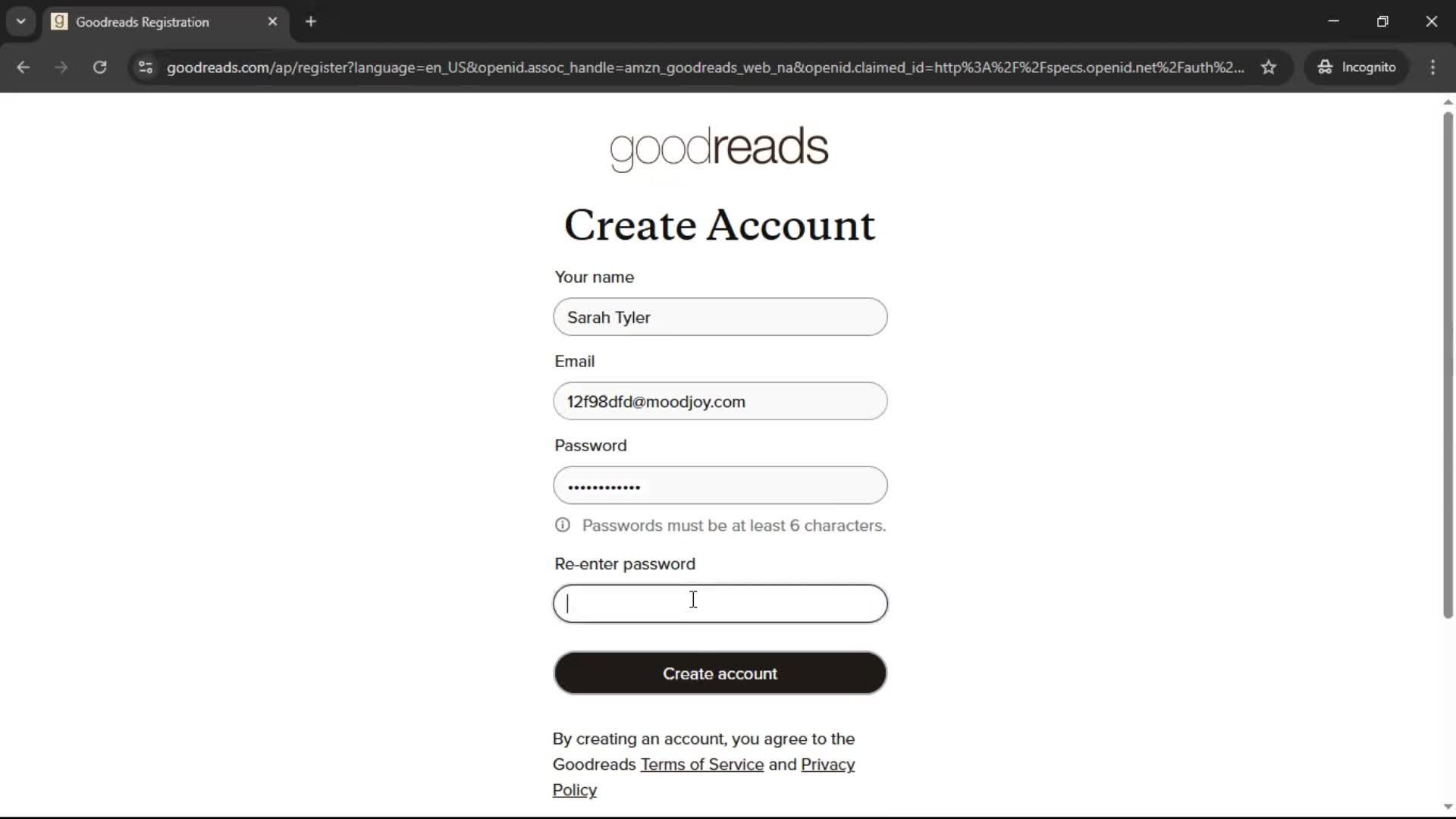 Onboarding screenshot
