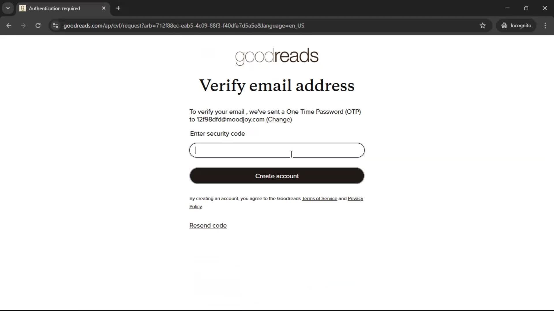 Onboarding screenshot