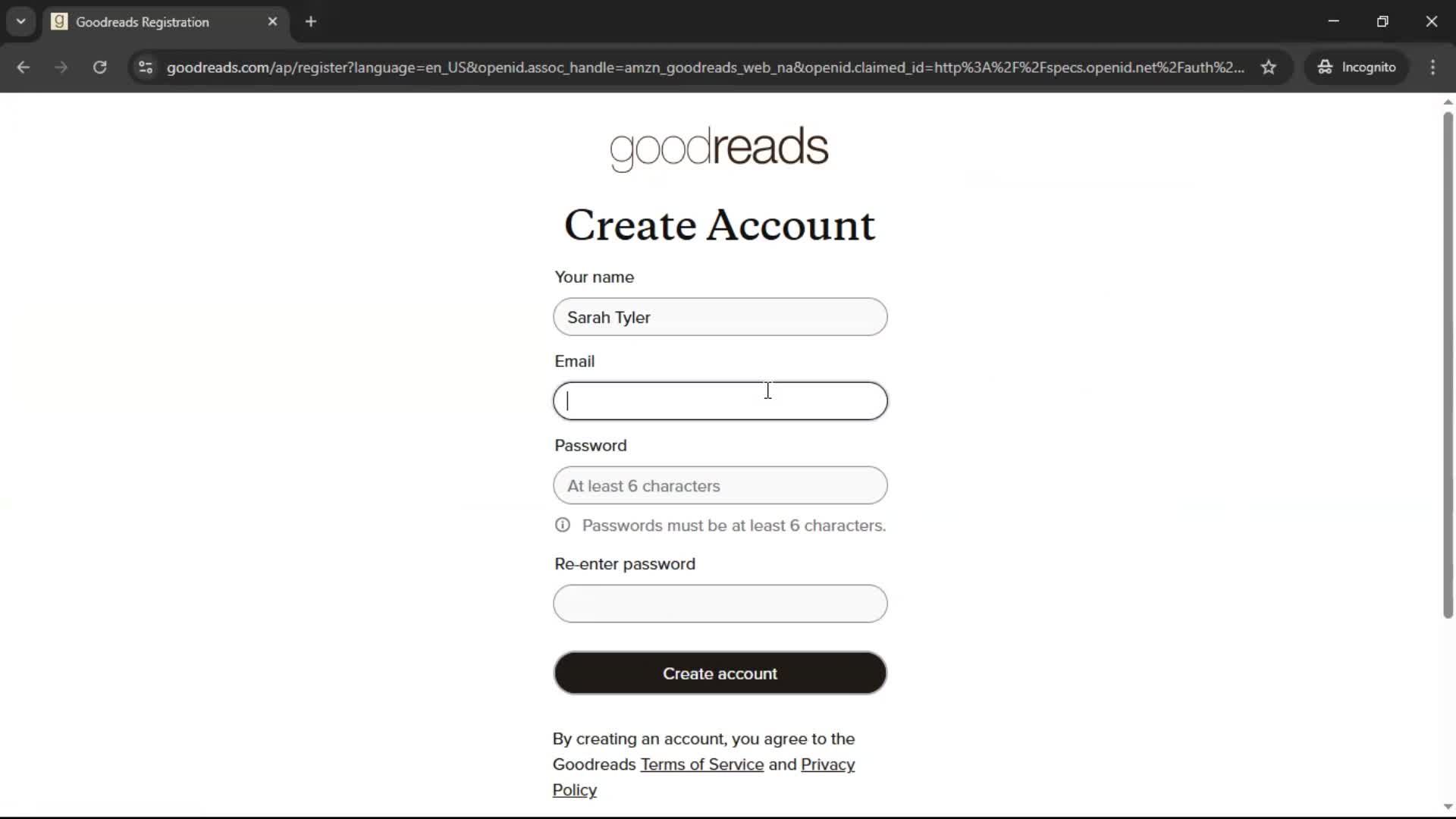 Onboarding screenshot