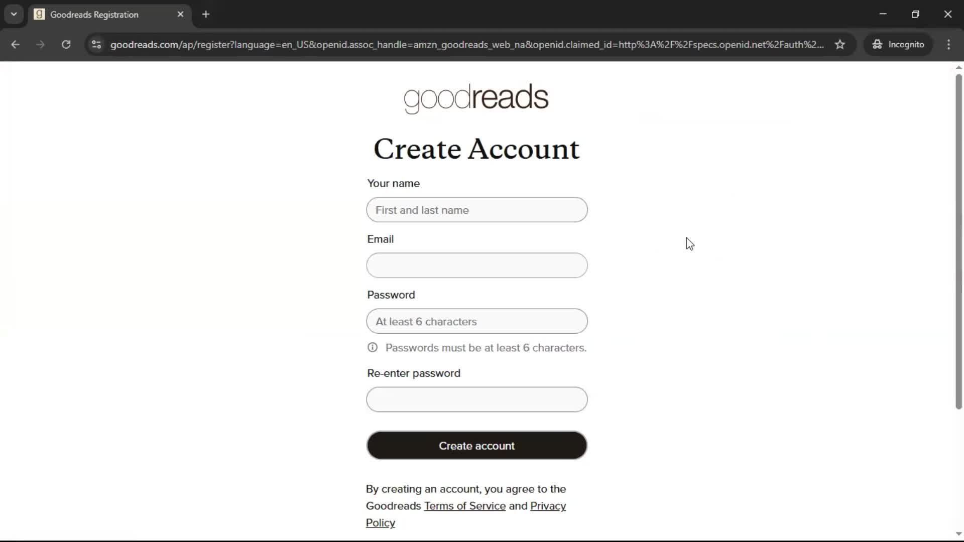 Onboarding screenshot