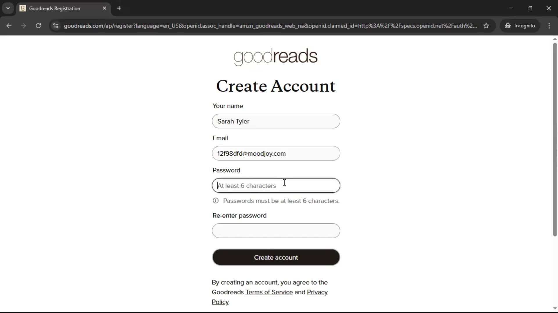 Onboarding screenshot