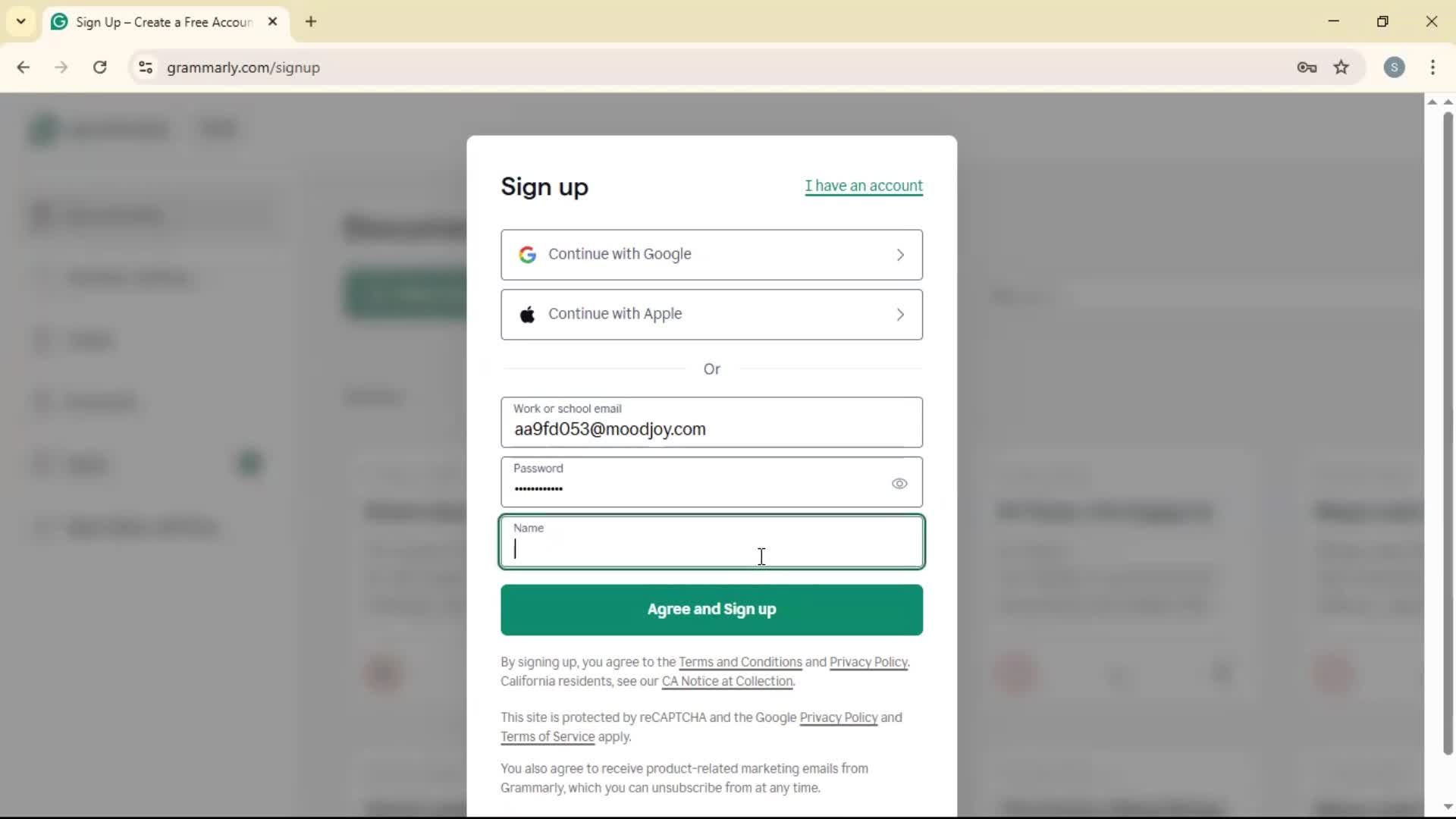 Onboarding screenshot