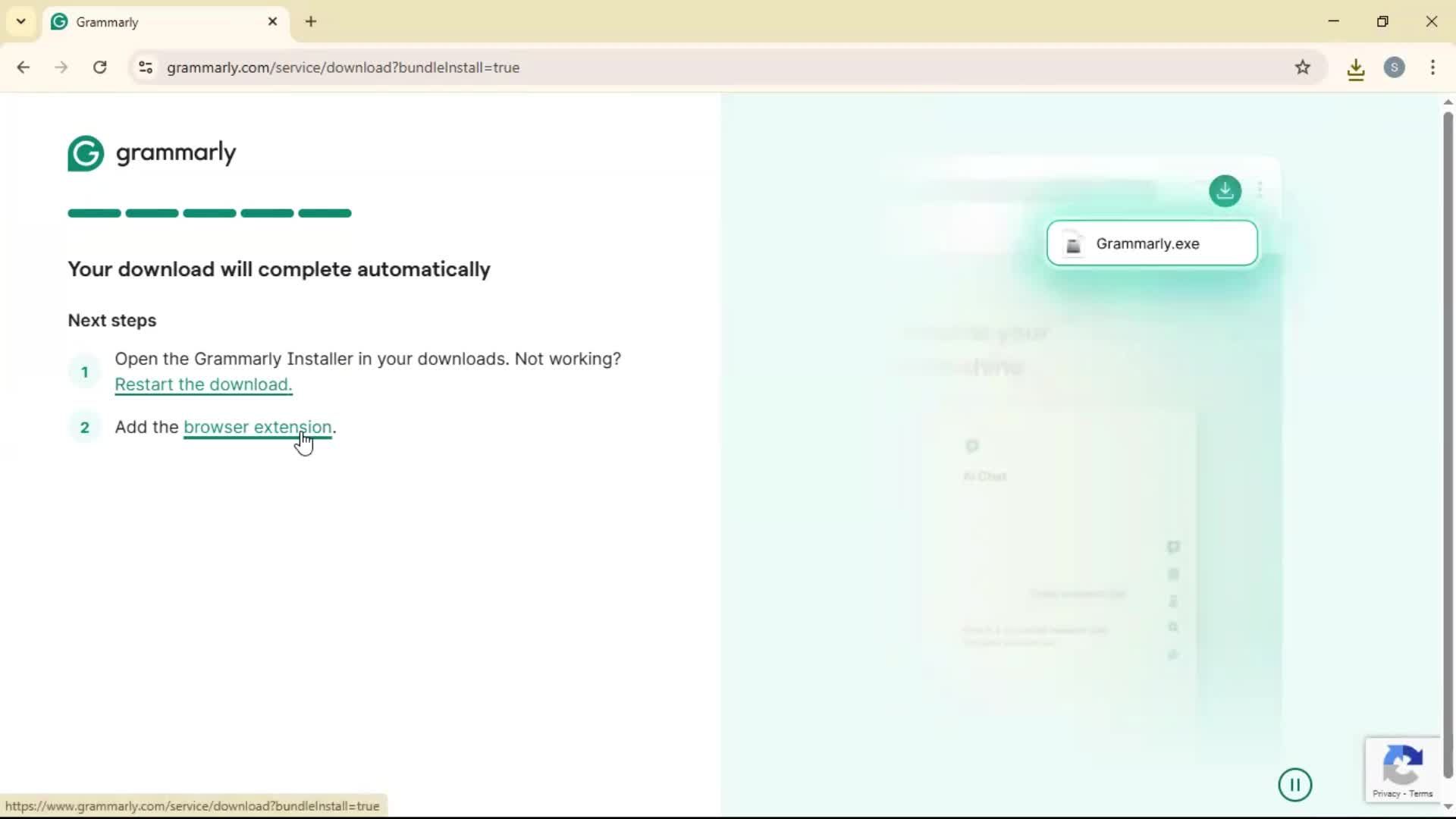 Onboarding screenshot