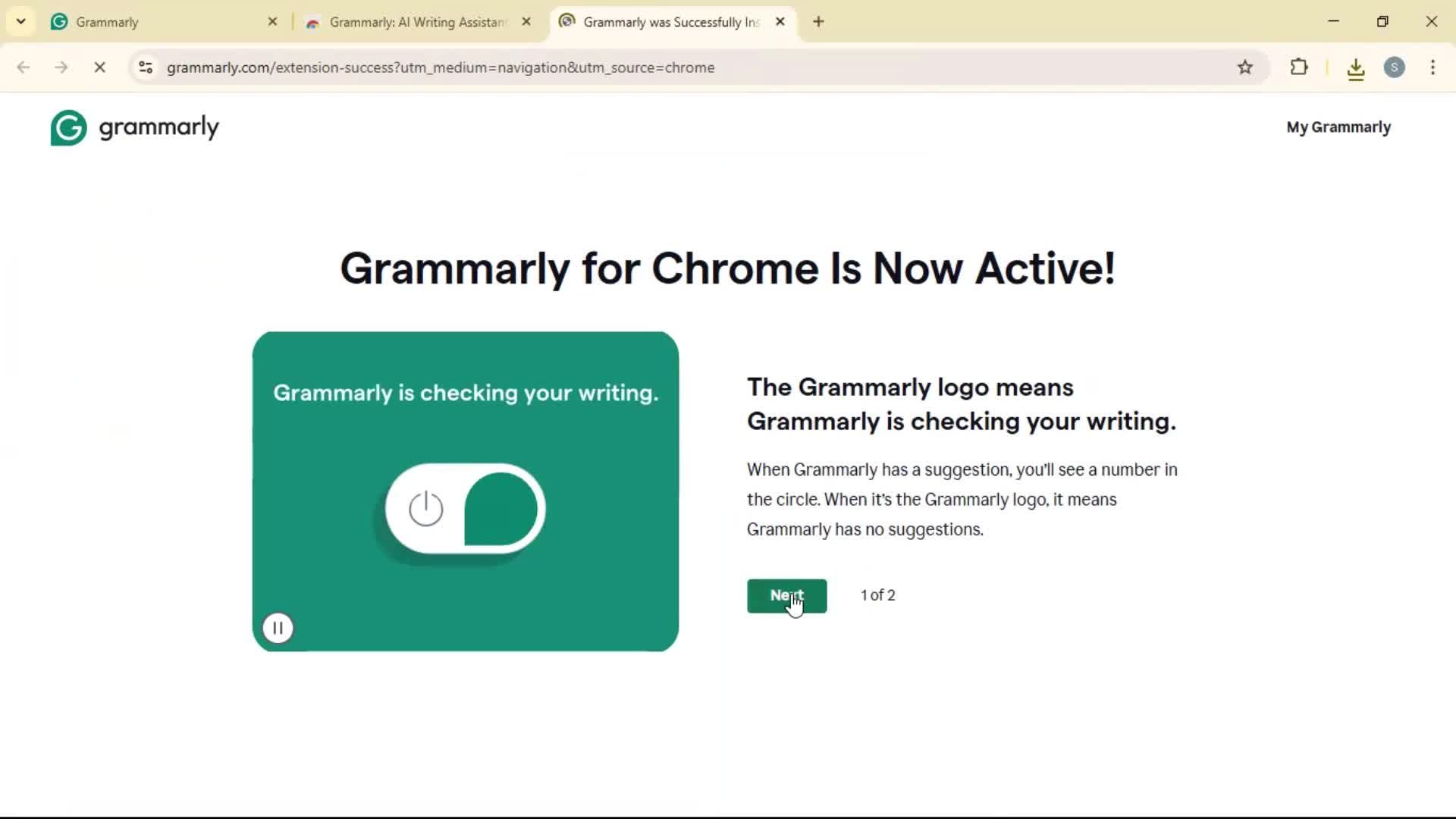 Onboarding on Grammarly video thumbnail