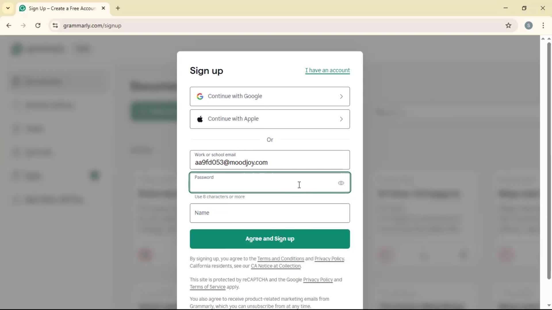 Onboarding screenshot