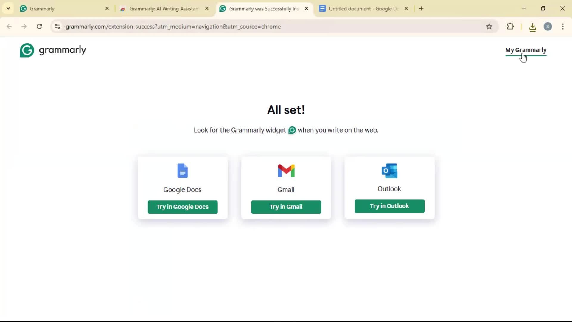 Onboarding screenshot