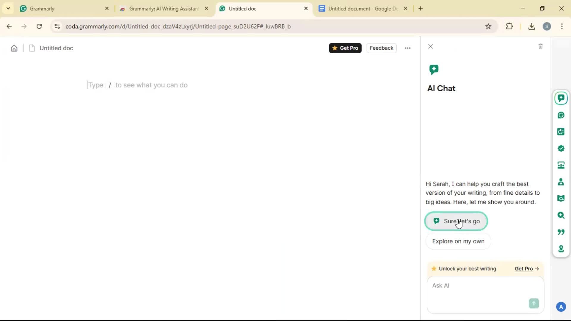 Onboarding screenshot