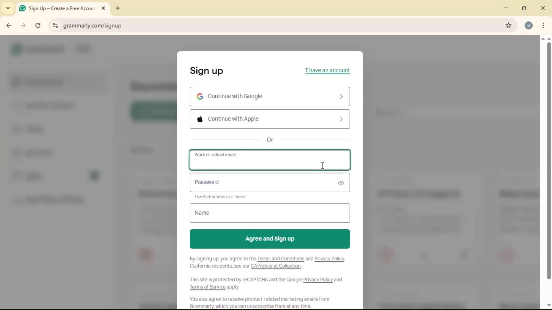 Onboarding screenshot