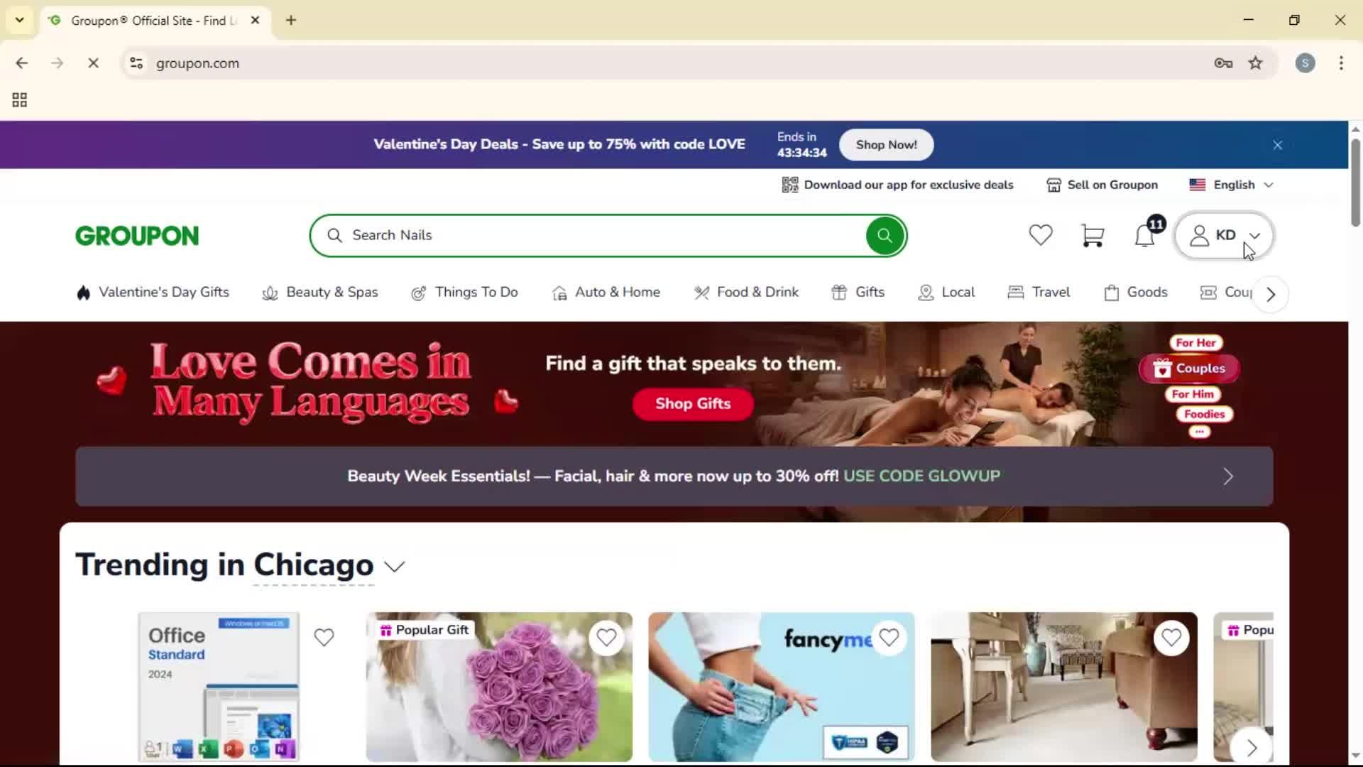 Onboarding screenshot