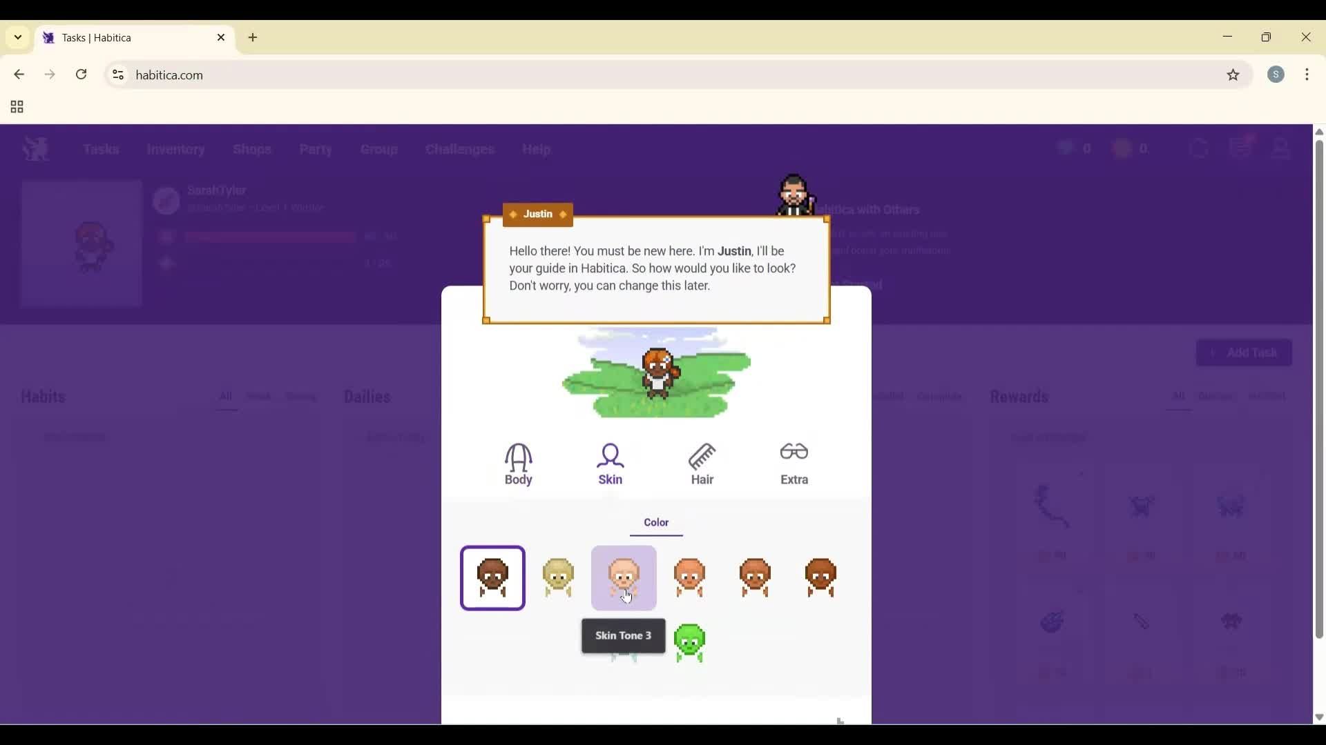 Onboarding screenshot