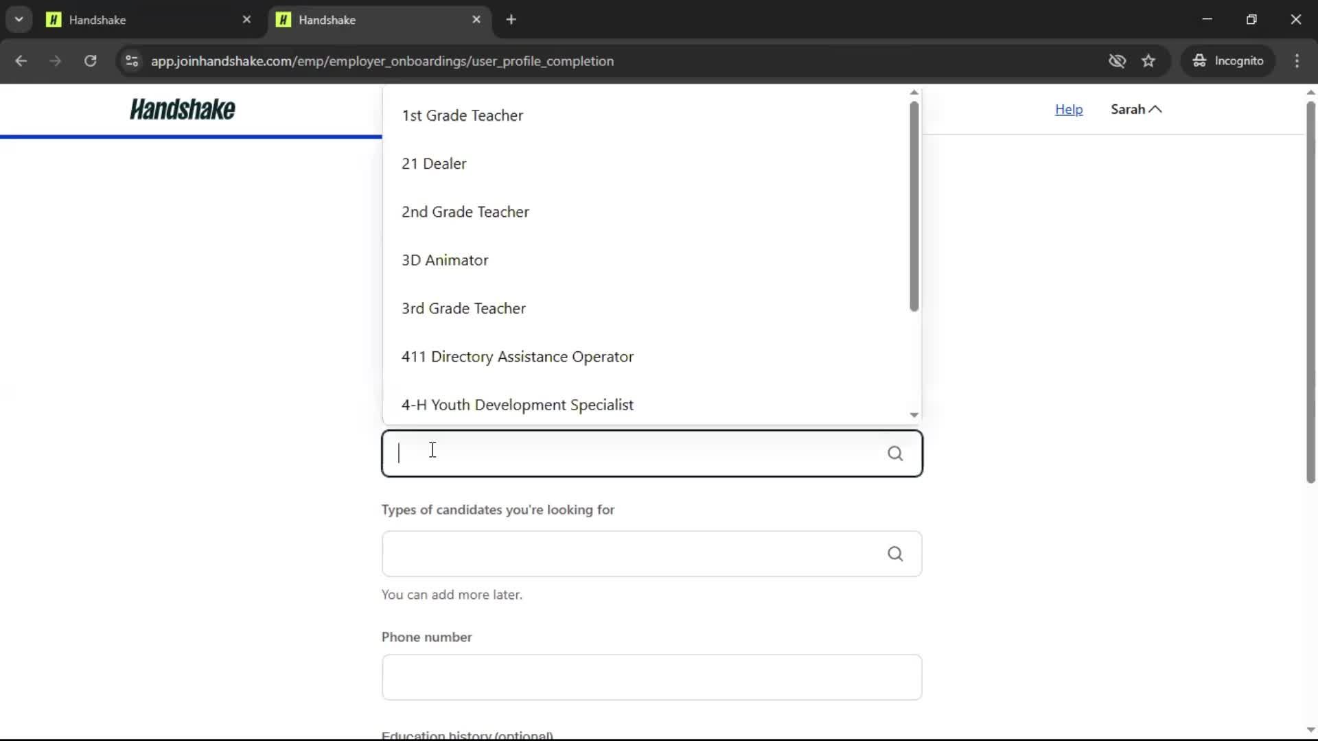 Onboarding screenshot