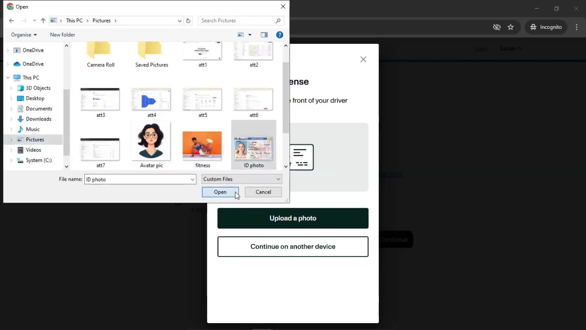 Onboarding screenshot