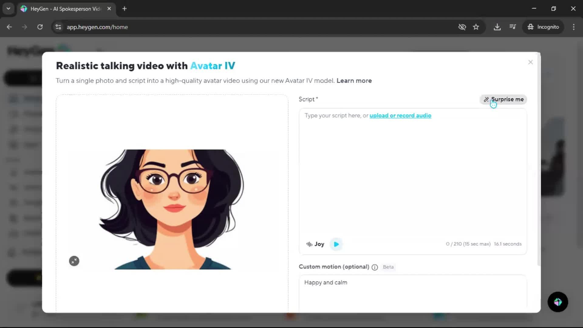Onboarding screenshot