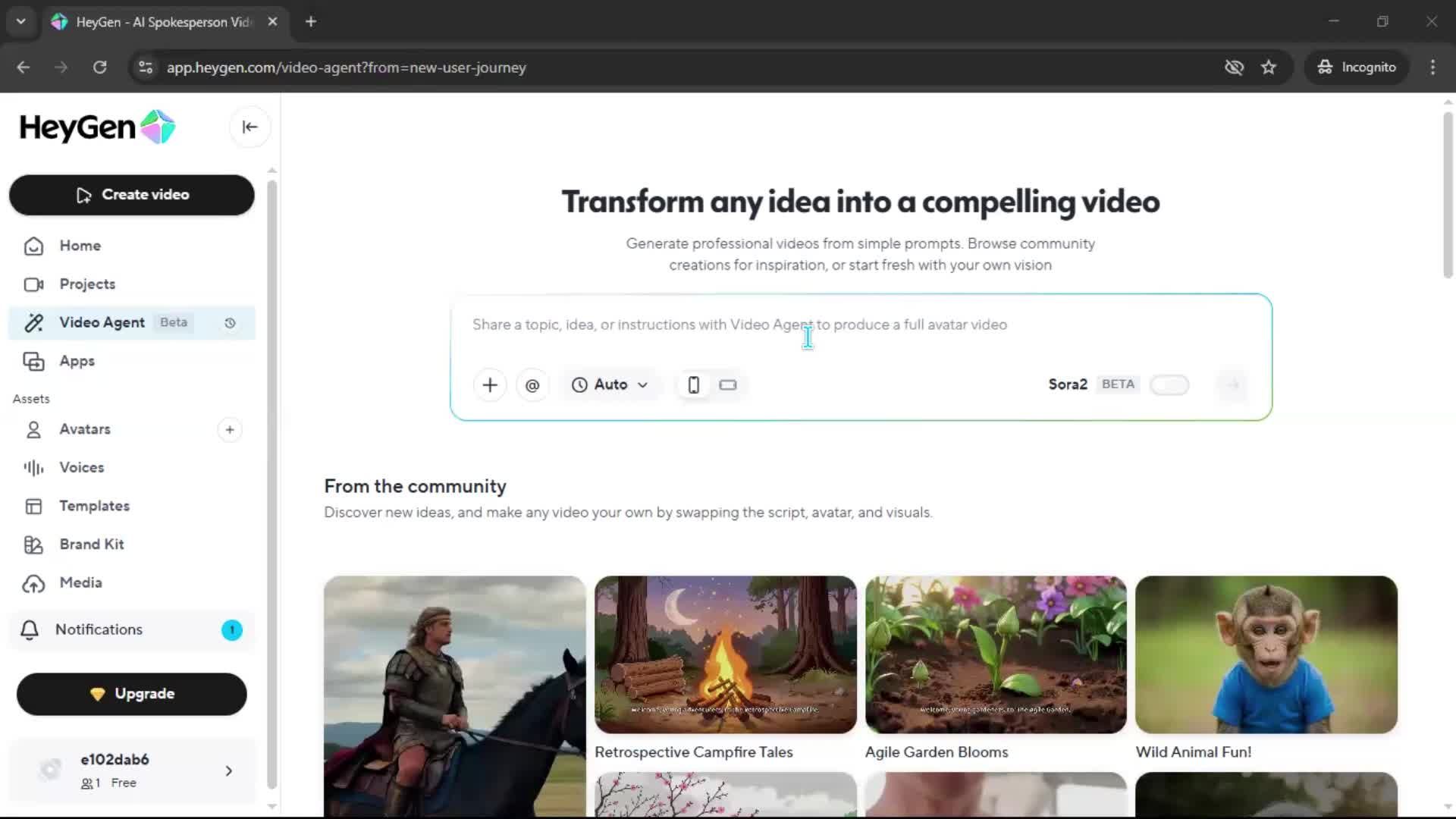 Onboarding screenshot